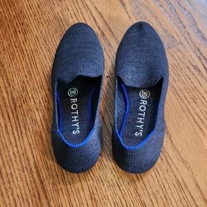 Rothy's The Loafer In Navy Heather 6.5